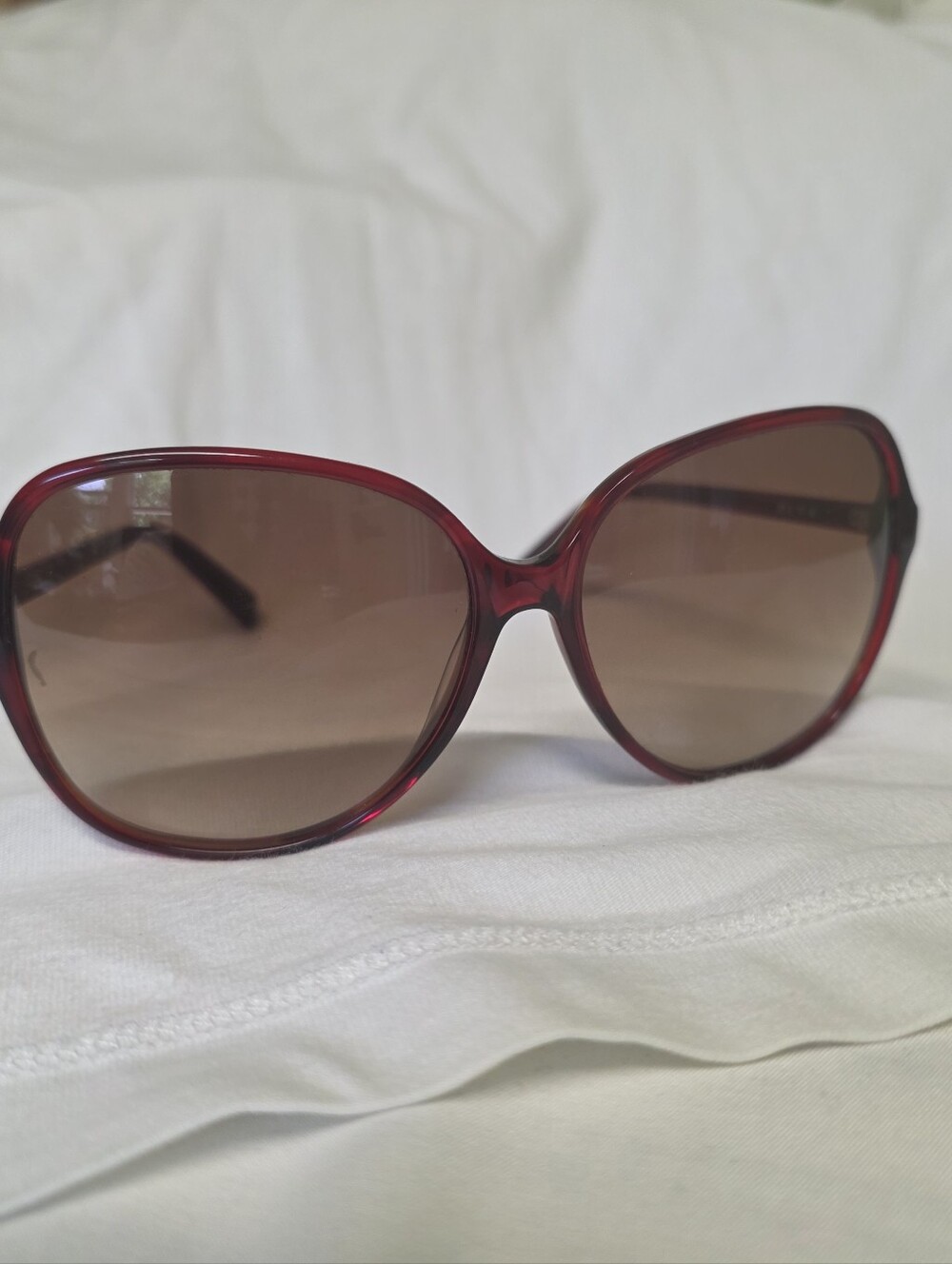 DITA Opus Women's Sunglasses made In Japan Gradient Brown Burgundy Used